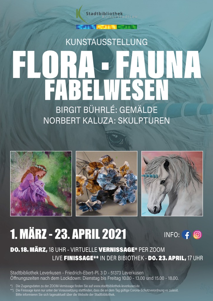 Plakat Flora Fauna Fabelwesen4 kl